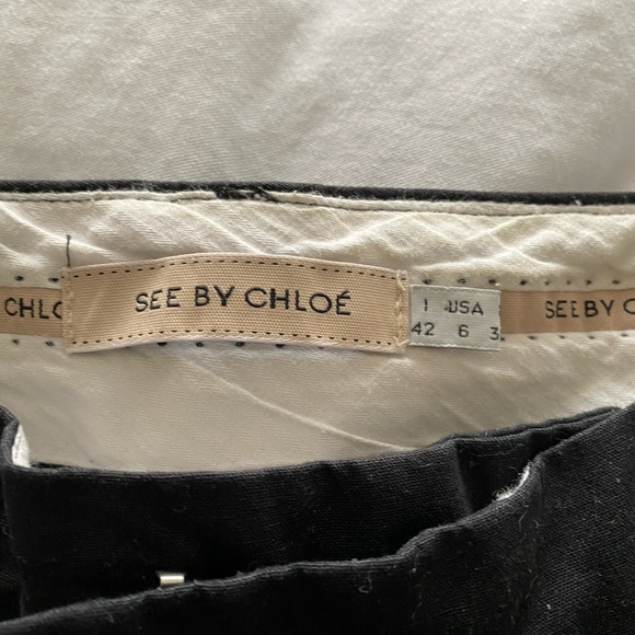 See By Chloe Casual Black Dress Pants - Picture 7 of 13